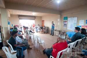 Reunião de Selagem no Balneário Água Limpa, em Itabirito, MG,