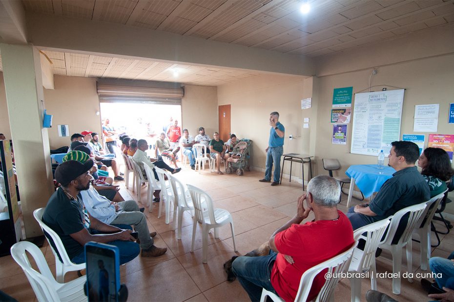 Reunião de Selagem no Balneário Água Limpa, em Itabirito, MG,