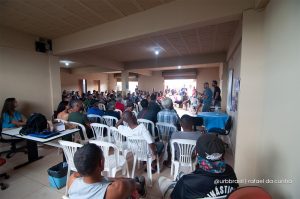 Reunião com moradores do Água Limpa