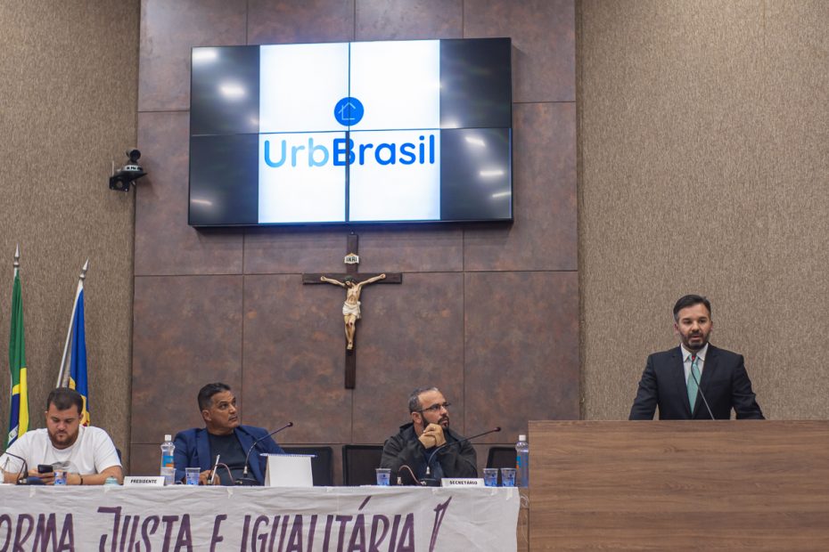 UrbBrasil na Câmara de Vereadores de Itabirito, MG