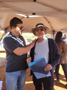 Reunião com moradores do Água Limpa