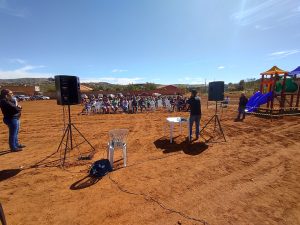 Reunião com moradores do Água Limpa