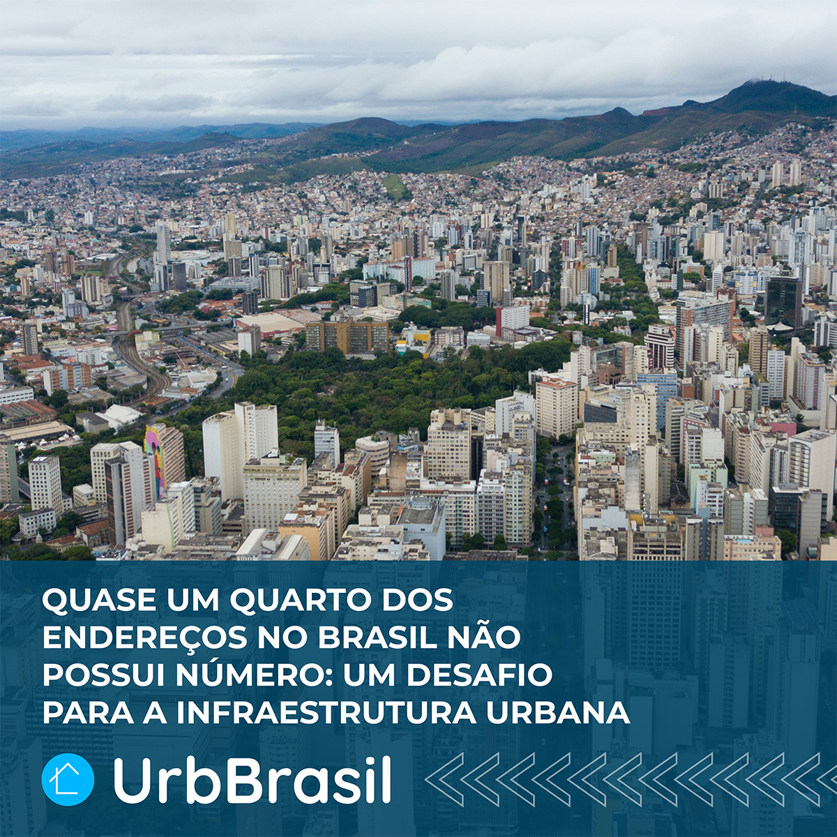 Quase um Quarto dos Endereços no Brasil Não Possui Número: Um Desafio para a Infraestrutura Urbana